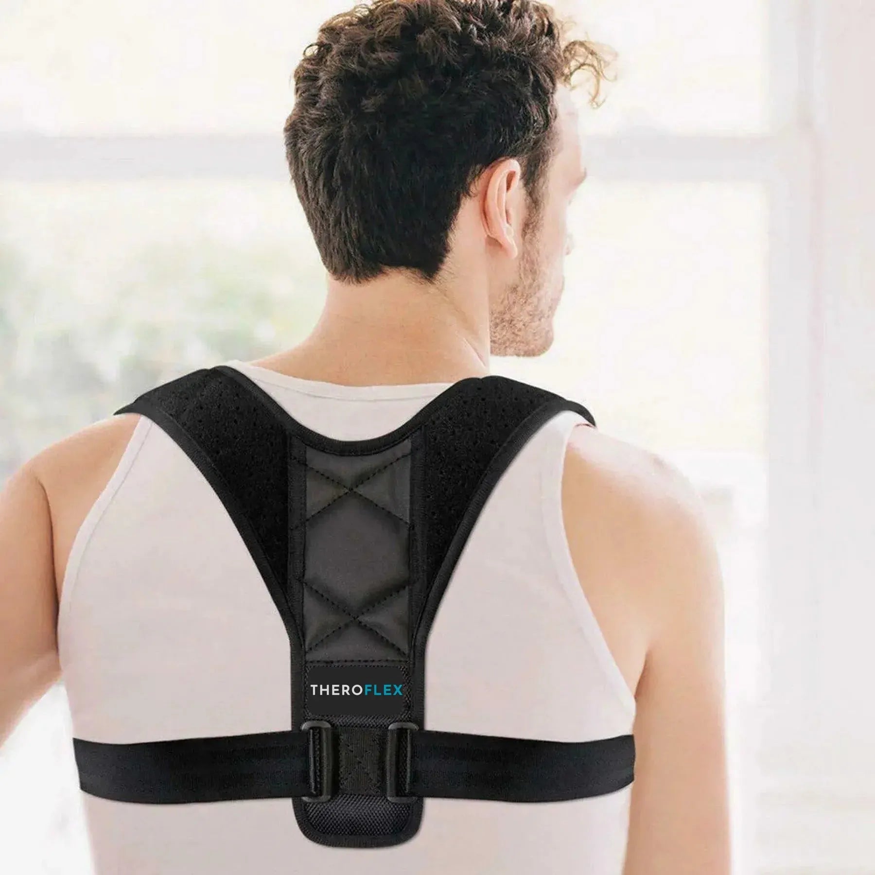 Premium Back Brace Posture Corrector Support: One Size Fits All