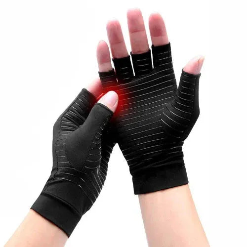 Premium Copper Infused Arthritis Gloves: No More Pain