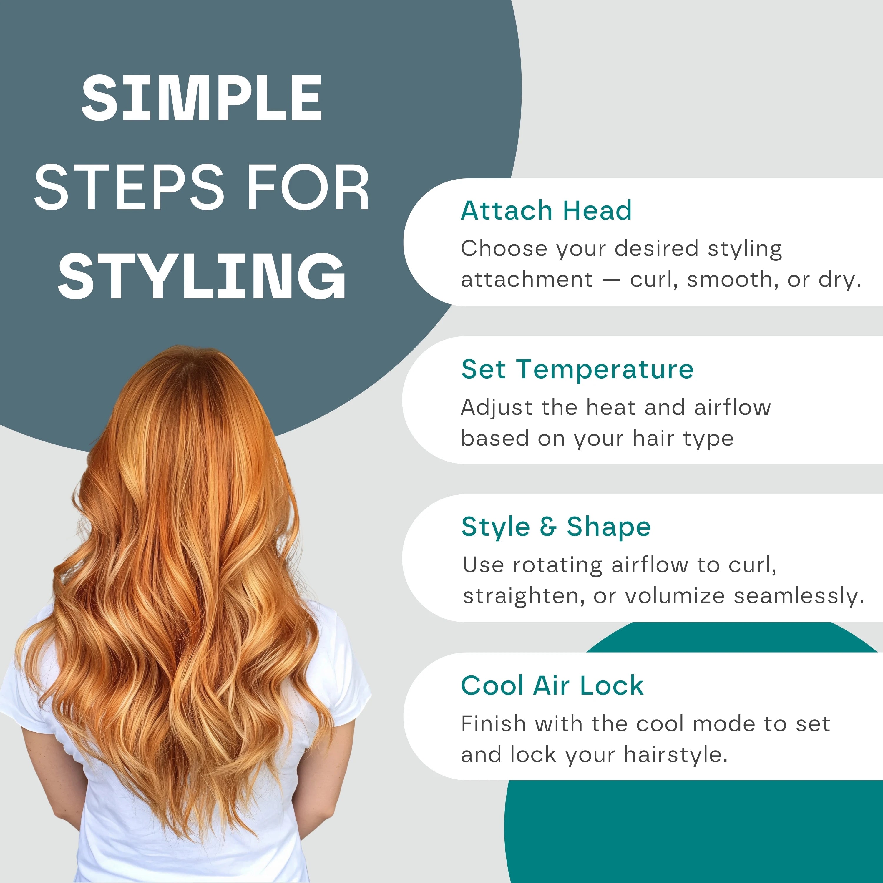 Premium 5 in 1 Hair Styler Pro V2 [Auto Curler & 1 Year Warranty]