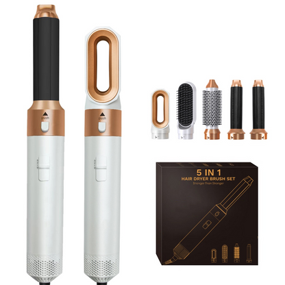 Premium 5 in 1 Hair Styler Pro V2 [Auto Curler & 1 Year Warranty]